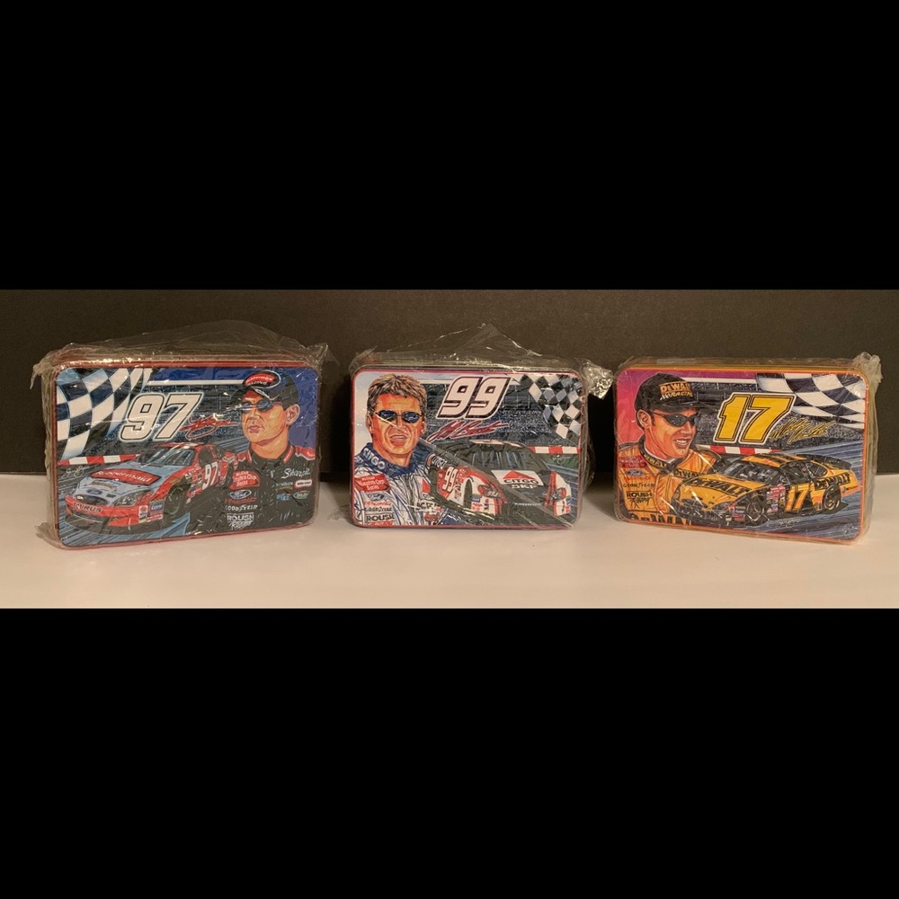 3 NASCAR Tins